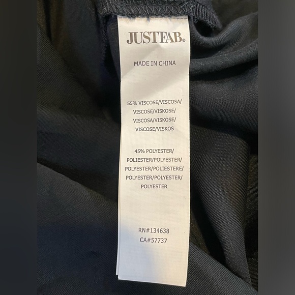 NWT JustFab Black Culotte Overall Size XXL - Picture 12 of 15